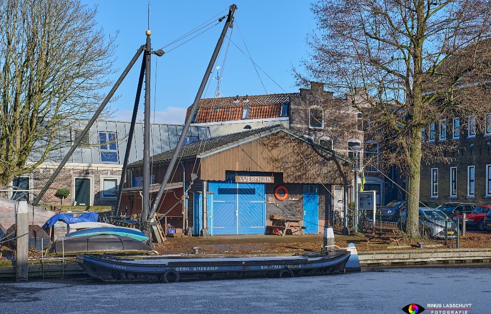 Museumhaven Gouda - Kukel voor het werfhuis, foto: Rinus Lasschuyt